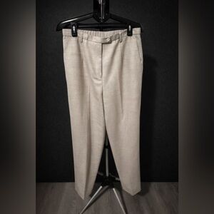 Pendleton 100% Wool Dress Pants Women’s Size 14 Fully Lined Beige Career Office